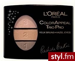 LOREAL COLOR APPEAL TRIO PRO 339 RACHIDA BRAKNI - Dzienne Makijaże