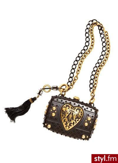 Metalowa torebeczka Gucci 3.180$ - Pozostałe Torebki Moda