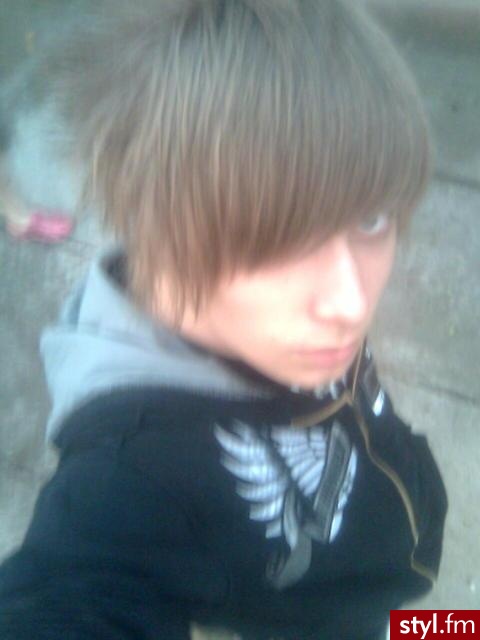 EMO Alternatywne Średnie Fryzury