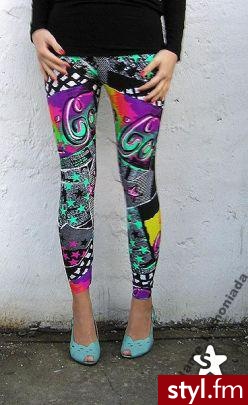 legginsy - Pozostałe Ciuchy Moda
