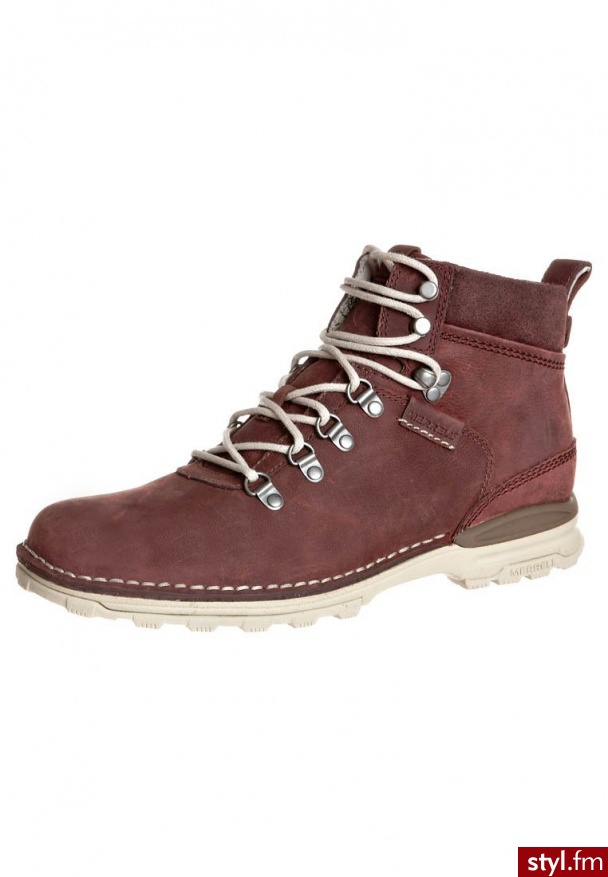 Merrell DURAS Botki kowbojki i motocyklowe czerwony - Botki Buty Moda
