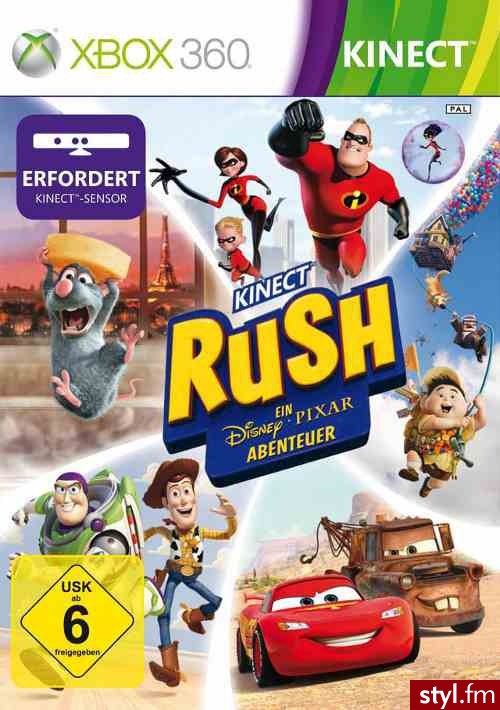 Kinect Rush A Disney Pixar Adventure (Gra Xbox 360) - Bransoletki Biżuteria Moda