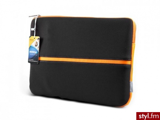 Easy Touch Etui 15,6'' Smith's czarno pomarańczowy (ET-901 15,6) - Portfele i etui Dodatki Moda