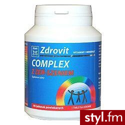 Np Pharma zDROVIT COMPLEX z ŻEŃ-SzENIEM X 90 TABL POWLEKANYCH - Bransoletki Biżuteria Moda