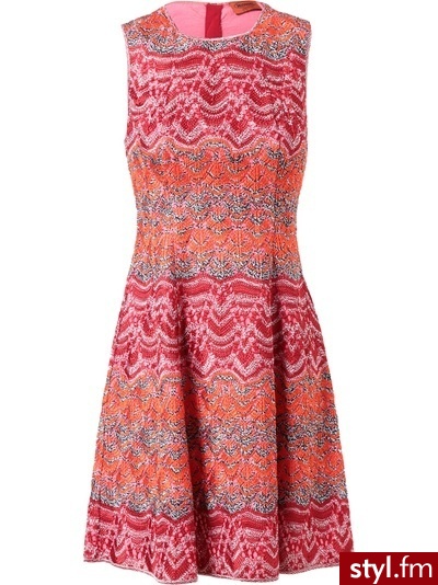 MISSONI Crochet Embroidered Dress - Dzienne Sukienki Moda
