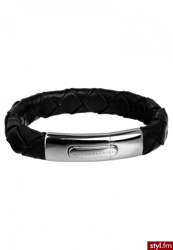 Baldessarini Branzoletki czarny Y1010B/90/00 - Bransoletki Biżuteria Moda
