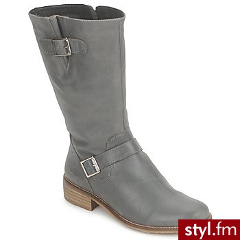 GXXL BUTY EVLOU Grey - Kozaki Buty Moda