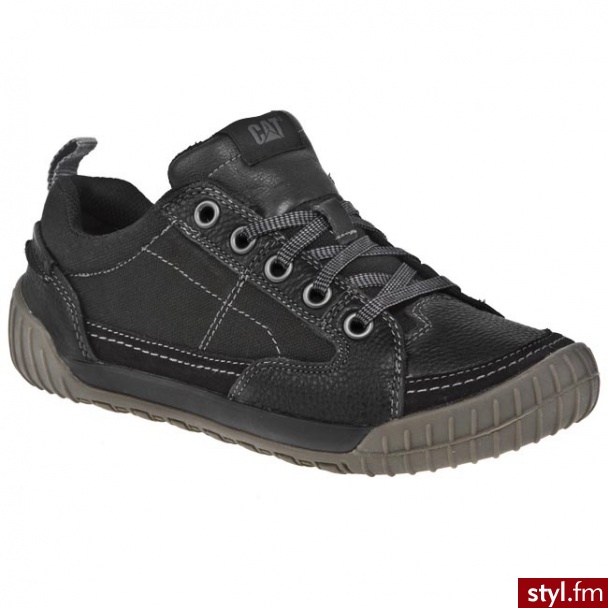 CATerpillar Półbuty Colton Canvas P715972 Black Czarny - Półbuty Buty Moda