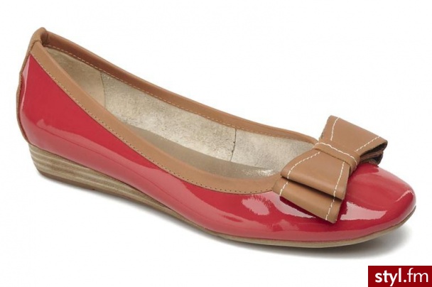 JB MARTIN Balerinki Anabella by (Różowy) - Balerinki Buty Moda