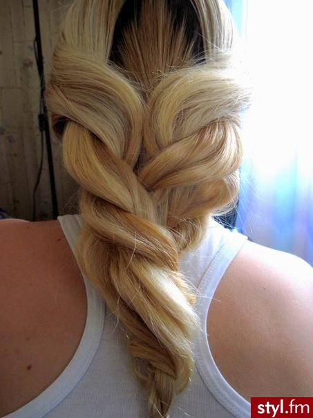 Blond Upięcie Proste Na co dzień Długie Fryzury
