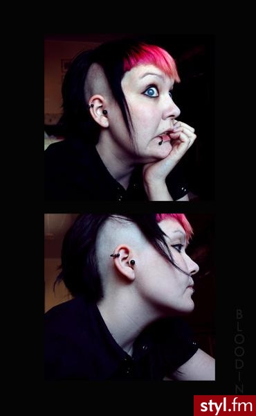 Punk Rock Alternatywne Średnie Fryzury