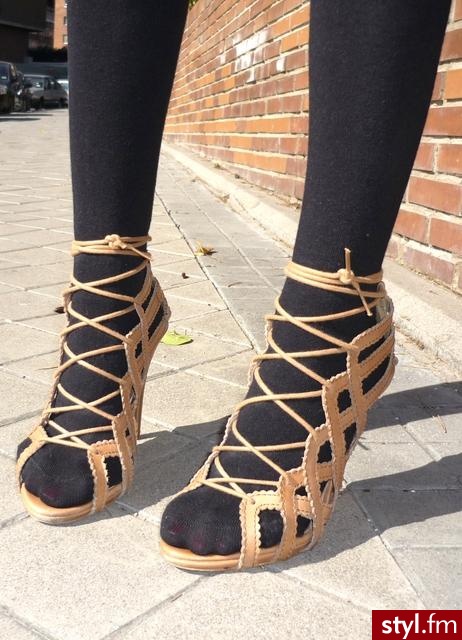 Sandały Buty Moda