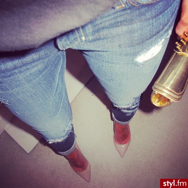 Jeansy Spodnie Moda