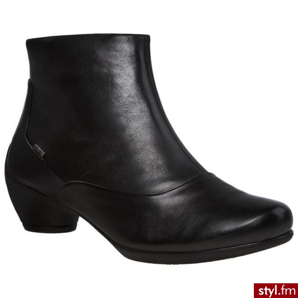 ECCO Botki Sculptured 24561311001 Black - Botki Buty Moda