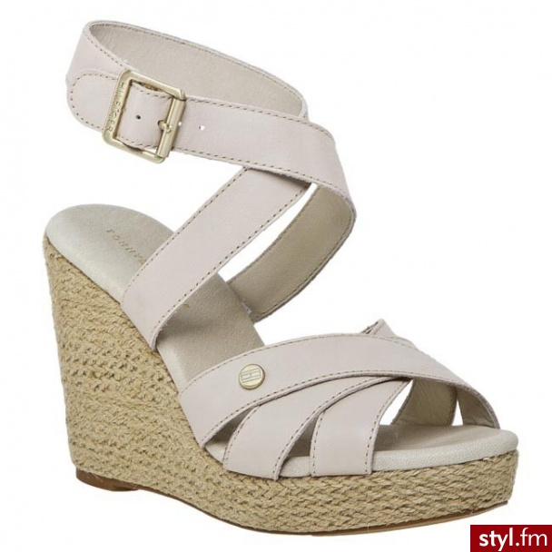 TOMMY HILFIGER Espadryle Emery 3 C FW56815414 769 Beżowy (Crme Brulee) 769 - Pozostałe Buty Moda