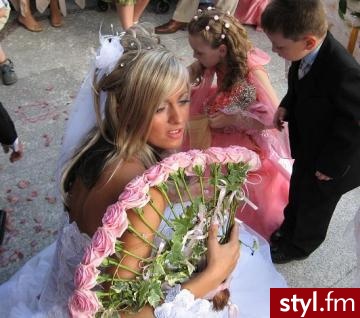 Bukiety ślubne Ślub Moda