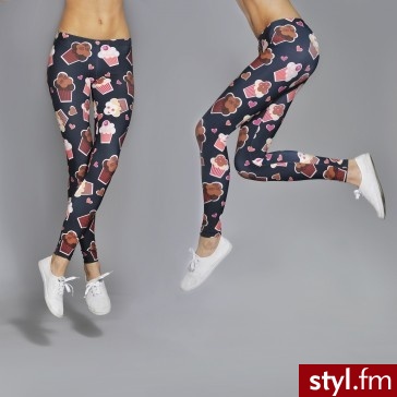 Leginsy Spodnie Moda