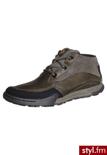 Merrell MOUNTAIN KICKS Botki sznurowane brązowy (J42269) - Botki Buty Moda