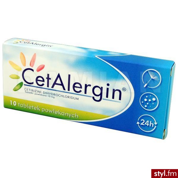 ICN POLFA Rz CETALERGIN TEN 10 MG X 10 TABL POWLEKANYCH - Bransoletki Biżuteria Moda