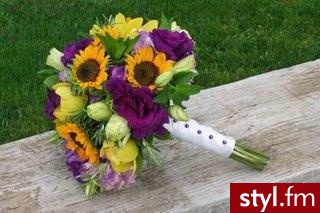 Bukiety ślubne Ślub Moda
