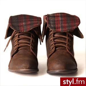 tina leigh rustic boot - Polyvore. Pobrano ze strony: http://www.polyvore.com/tina_leigh_rustic_boot/thing?id=26076238 - Pozostałe Buty Moda