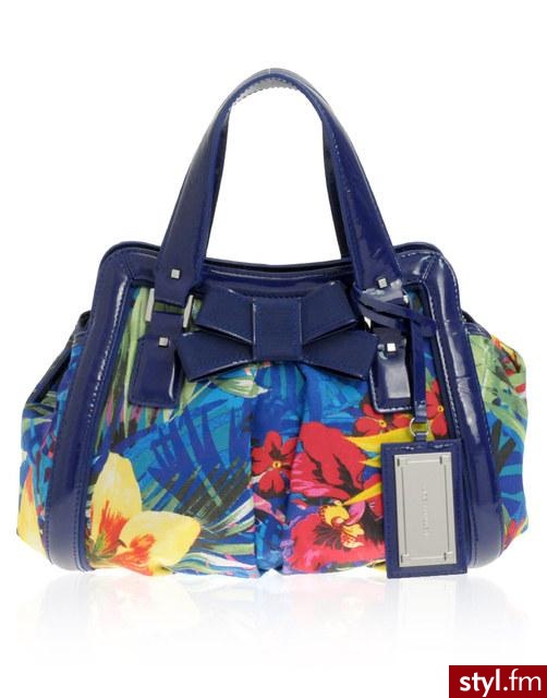 mała, kolorowa, wiosenna torebeczka od Karen Millen - 97 funtów - Pozostałe Torebki Moda