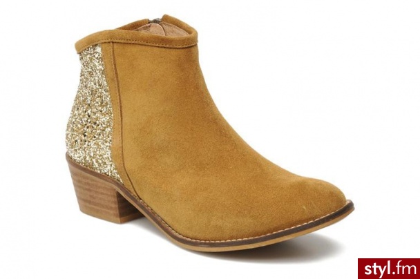 Valensi Półbuty i botki Vlitter (Brązowy) - Botki Buty Moda