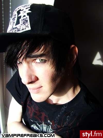EMO Alternatywne Średnie Fryzury