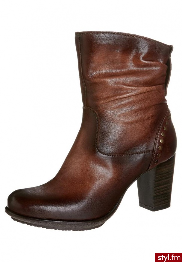 MJUS Botki brązowy (647203-1770) - Botki Buty Moda