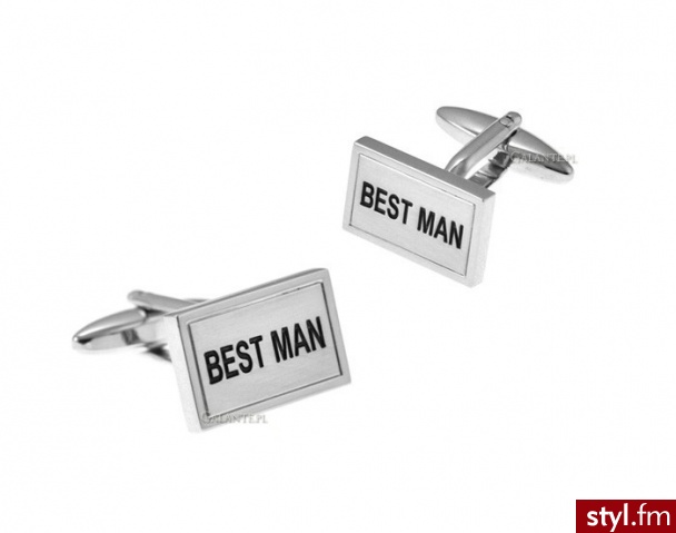 Galante Spinki do mankietów Best Man SD-226 - Opaski i spinki Dodatki Moda