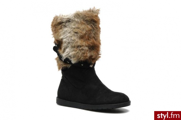 Refresh PÓŁBUTY I BOTKI ROZEN BY REFRESH (Czarny) - Botki Buty Moda