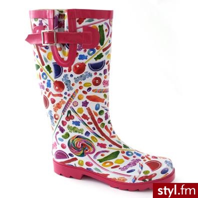 gdy śnieg stopnieje warto mieć nie przemakalne buty - słodziutkie gumiaki od Dylan'sCandyBar - 45$ - Pozostałe Buty Moda