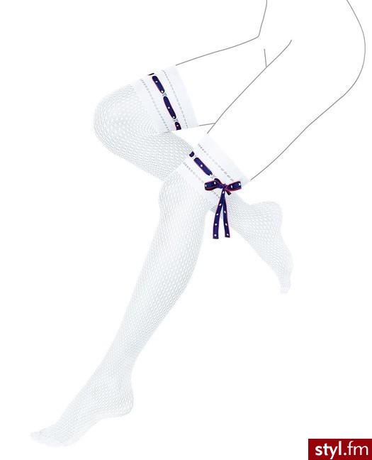 Zakolanówki z ozdobną tasiemką Calzedonia wiosna/lato 2009 - Pozostałe Ciuchy Moda