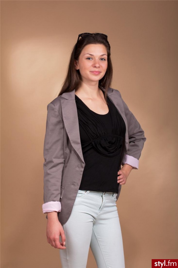 Lookat Bluzka Shana 2809 czarna - Bluzki Ciuchy Moda