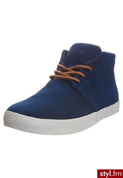 CAFèNOIR Botki sznurowane niebieski - Botki Buty Moda