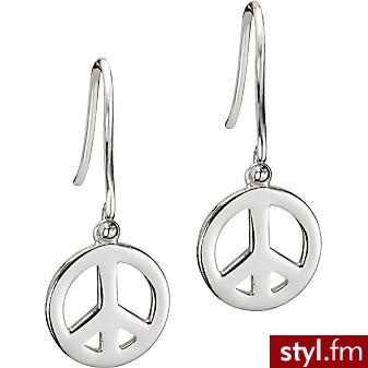 ' Peace and Love ' - srebro - Coach - 98$ - Pozostałe Dodatki Moda