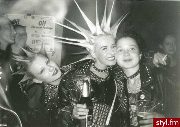 Punk Rock Alternatywne Średnie Fryzury