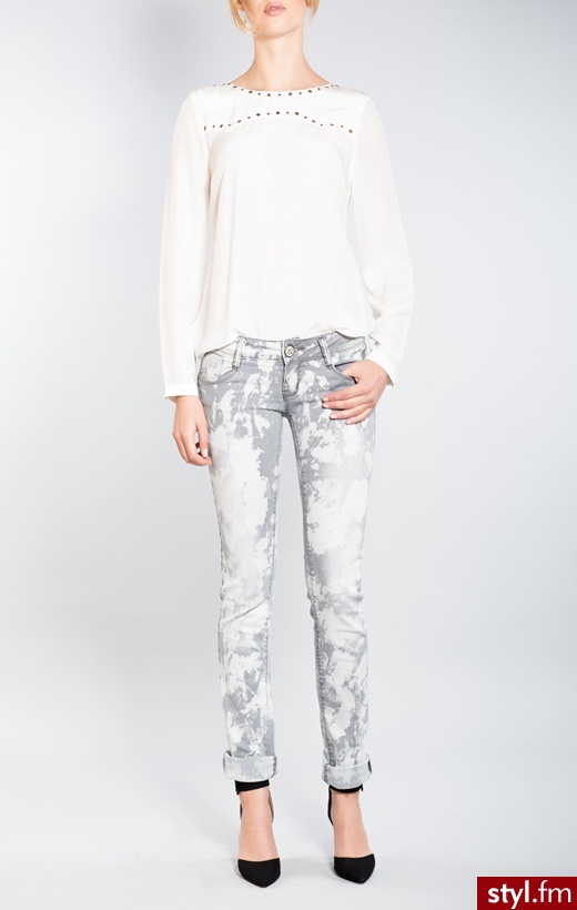 Jeansy Spodnie Moda