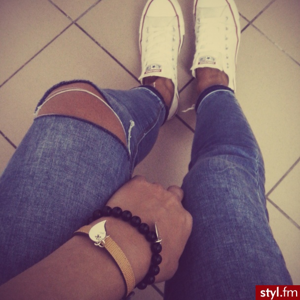 Jeansy Spodnie Moda