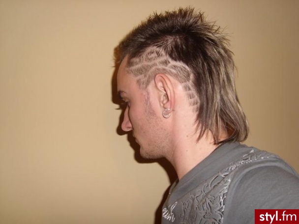 Punk Rock Alternatywne Średnie Fryzury