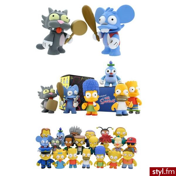 firma Kid Robot - mini figurki z kultowej bajki/serialu The Simpson - 7.95$ za jedną - Gadżety Inne Moda