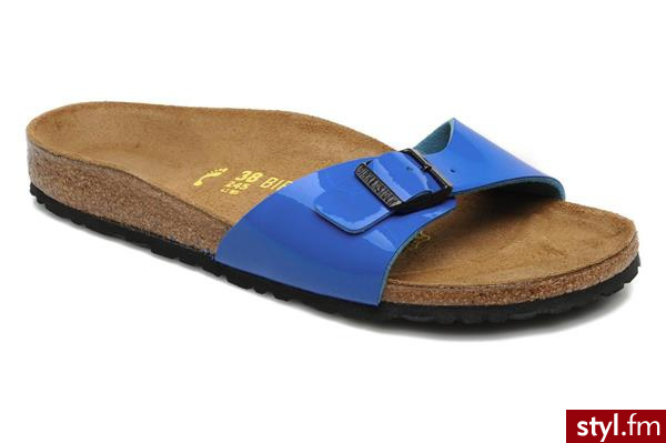 Birkenstock Chodaki Madrid Flor W Niebieski - Pozostałe Buty Moda