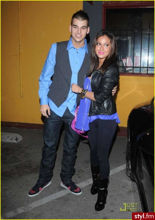 Robert Kardashian  & Adrianna Bailon - Moda uliczna Inne Moda