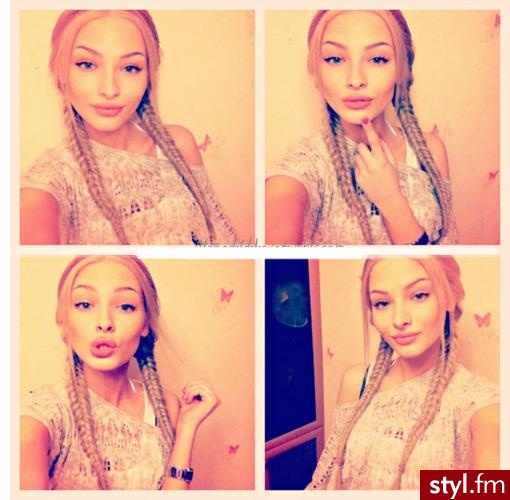 Blond Warkocze Proste Na co dzień Długie Fryzury
