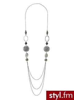 Triple-strand necklace - Khaki - Promod. Pobrano ze strony: http://www.promod.co.uk/jewellery/necklaces/triple-strand-necklace-khaki-R1290346033.html - Pozostałe Dodatki Moda