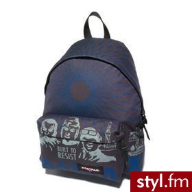 Eastpak Plecak PADDED PAK'R czarno-niebieski 24 l - Torby podróżne Torebki Moda