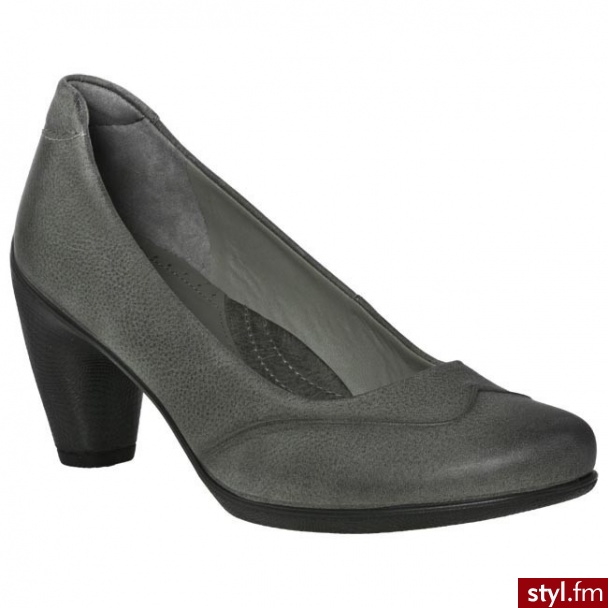 ECCO Półbuty Sculptured 65 23355302375 Warm Grey Szary - Półbuty Buty Moda