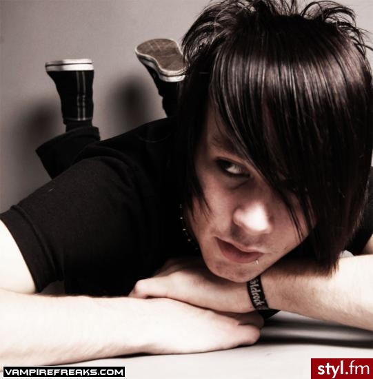 EMO Alternatywne Średnie Fryzury