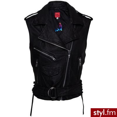 Women's Paul by Paul Smith Leather Gilet - Polyvore. Pobrano ze strony: http://www.polyvore.com/womens_paul_smith_leather_gilet/thing?id=14617229 - Pozostałe Ciuchy Moda