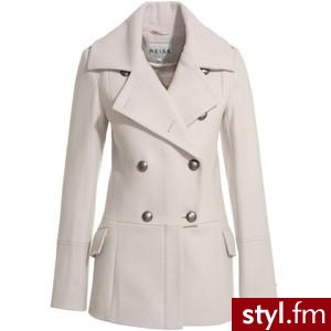 Reiss Sonny Military Jacket, White - Polyvore. Pobrano ze strony: http://www.polyvore.com/reiss_sonny_military_jacket_white/thing?id=26173674 - Pozostałe Ciuchy Moda